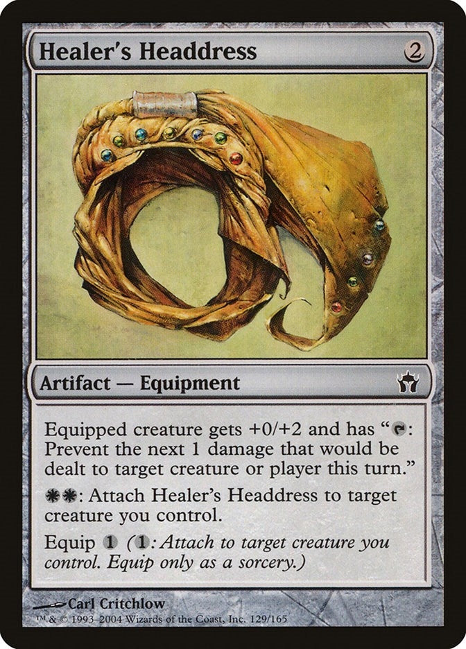 Image for Healer's Headdress (129) [Fifth Dawn] - Magic: The Gathering