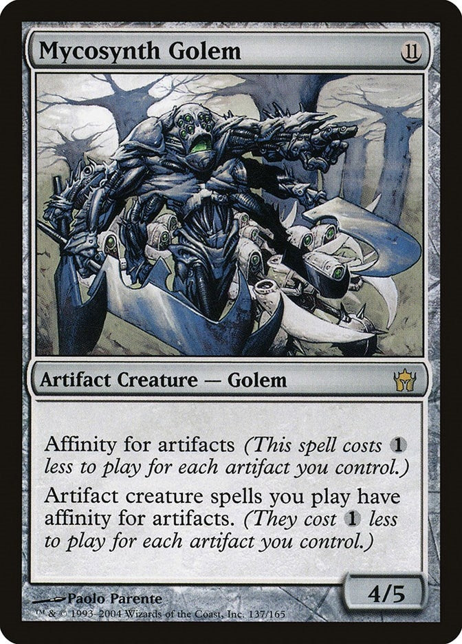 Image for Mycosynth Golem (137) [Fifth Dawn] - Magic: The Gathering