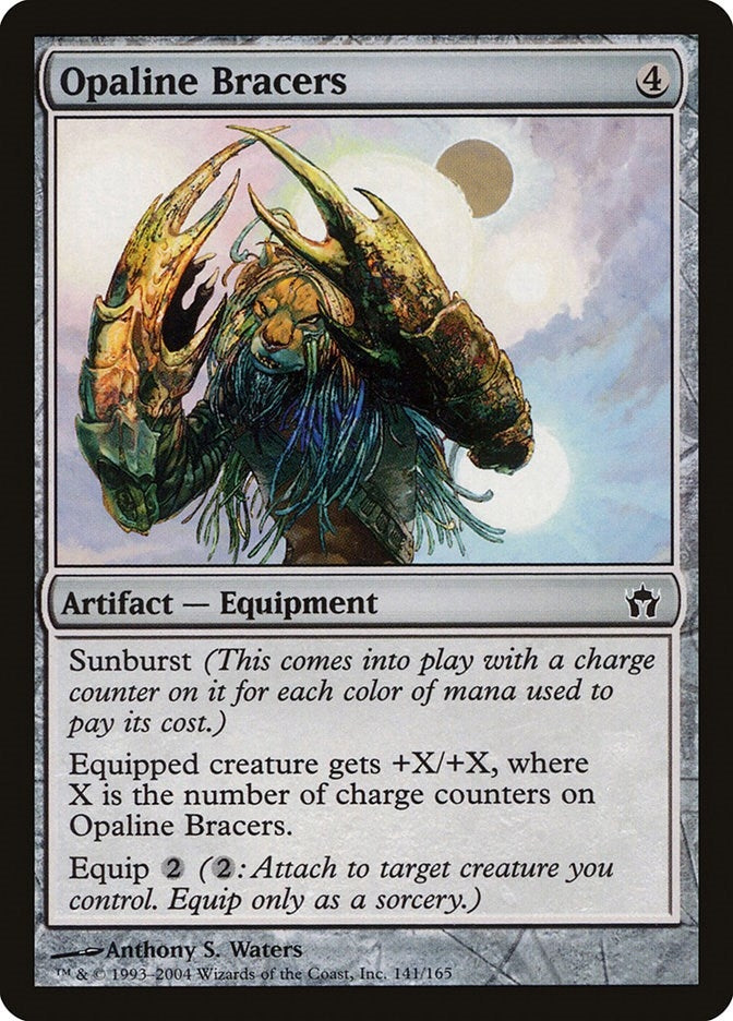 Image for Opaline Bracers (141) [Fifth Dawn] - Magic: The Gathering