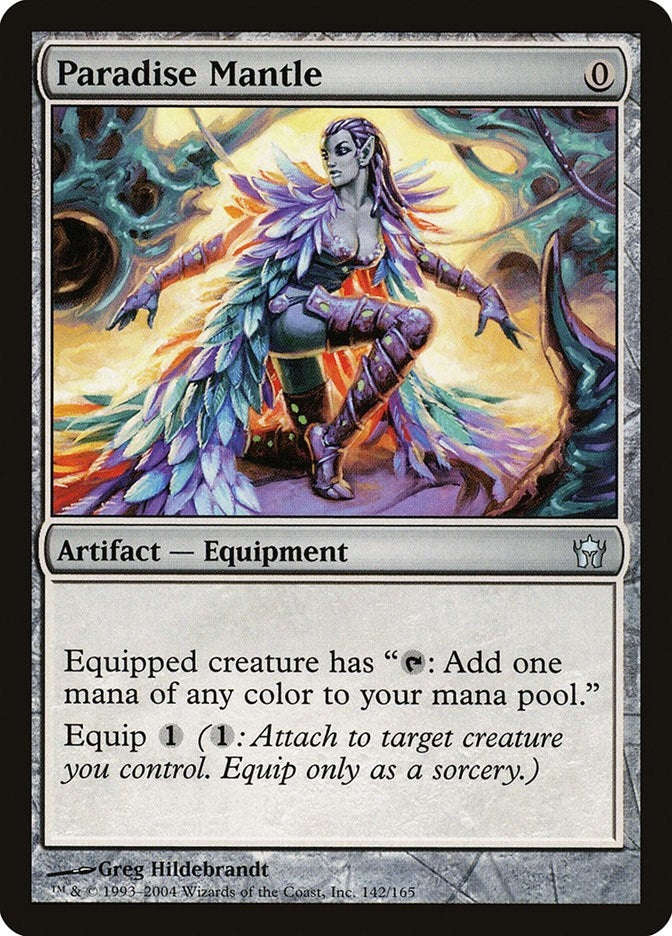 Image for Paradise Mantle (142) [Fifth Dawn] - Magic: The Gathering