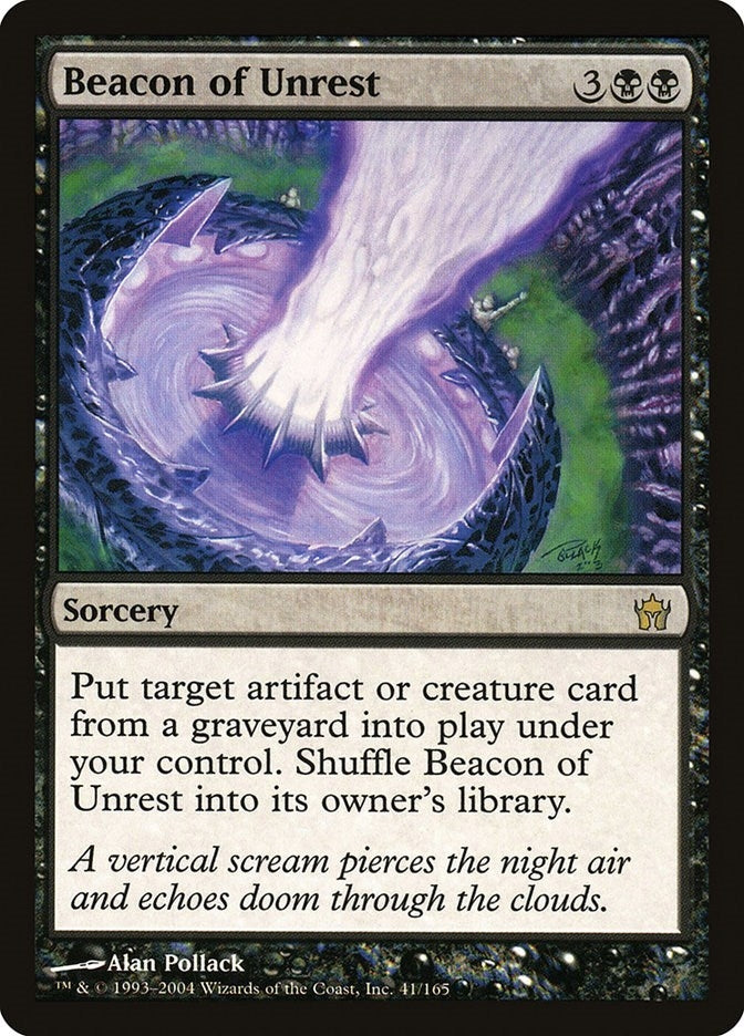 Image for Beacon of Unrest (41) [Fifth Dawn] - Magic: The Gathering