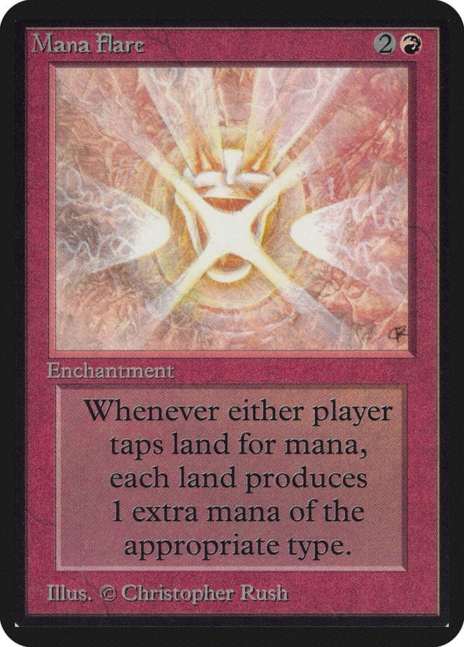 Image for Mana Flare [Alpha Edition] - Magic: The Gathering