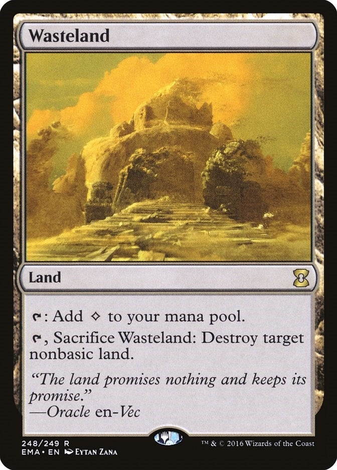Image for Wasteland (248) [Eternal Masters] - Magic: The Gathering