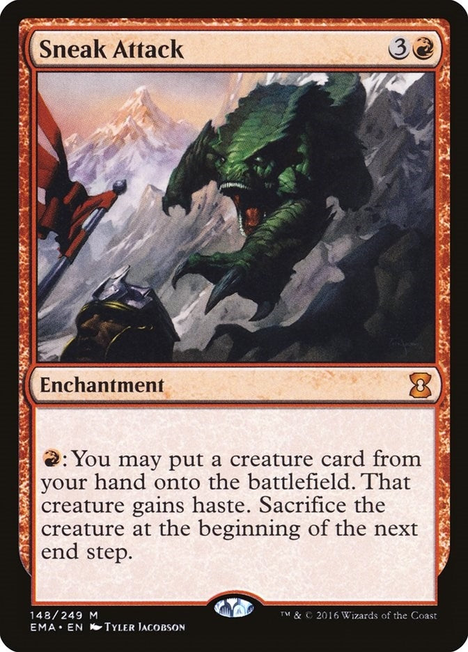 Image for Sneak Attack (148) [Eternal Masters] - Magic: The Gathering