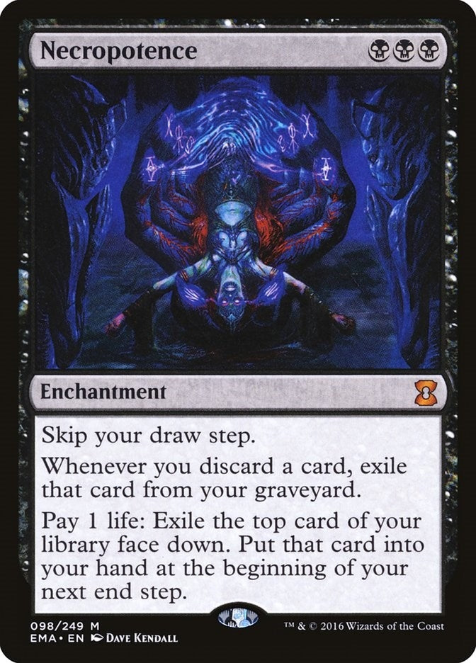 Image for Necropotence (98) [Eternal Masters] - Magic: The Gathering