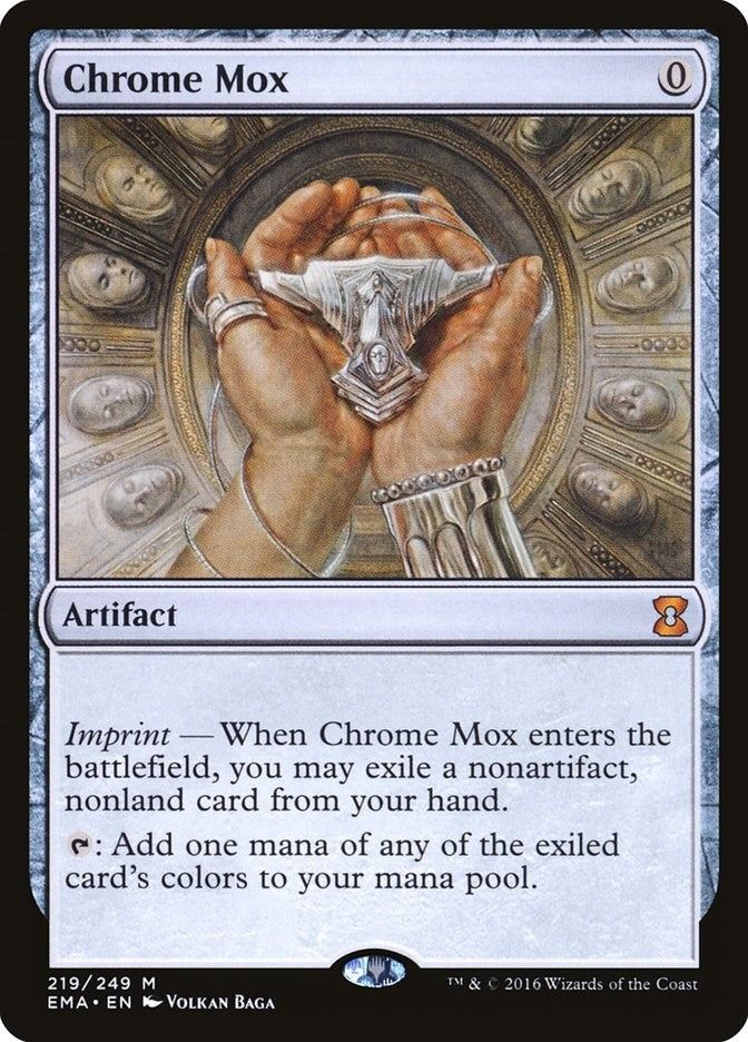 Image for Chrome Mox (219) [Eternal Masters] - Magic: The Gathering
