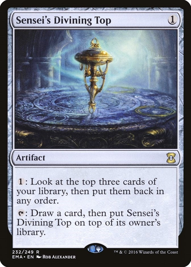 Sensei's Divining Top (232) [Eternal Masters]