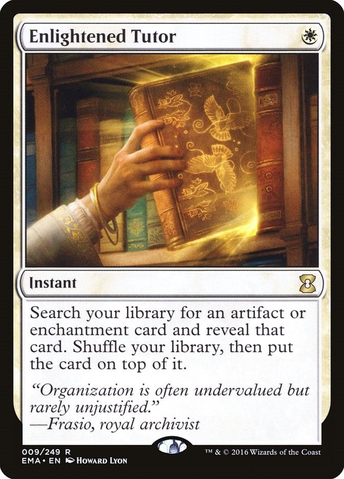 Image for Enlightened Tutor (9) [Eternal Masters] - Magic: The Gathering