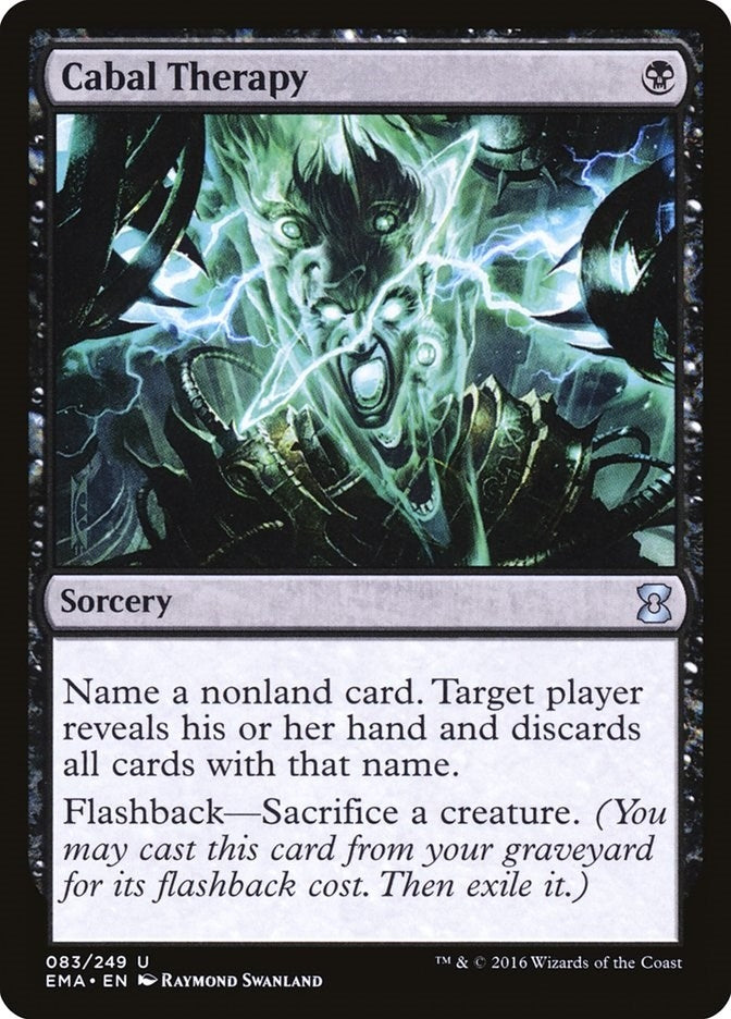 Image for Cabal Therapy (83) [Eternal Masters] - Magic: The Gathering
