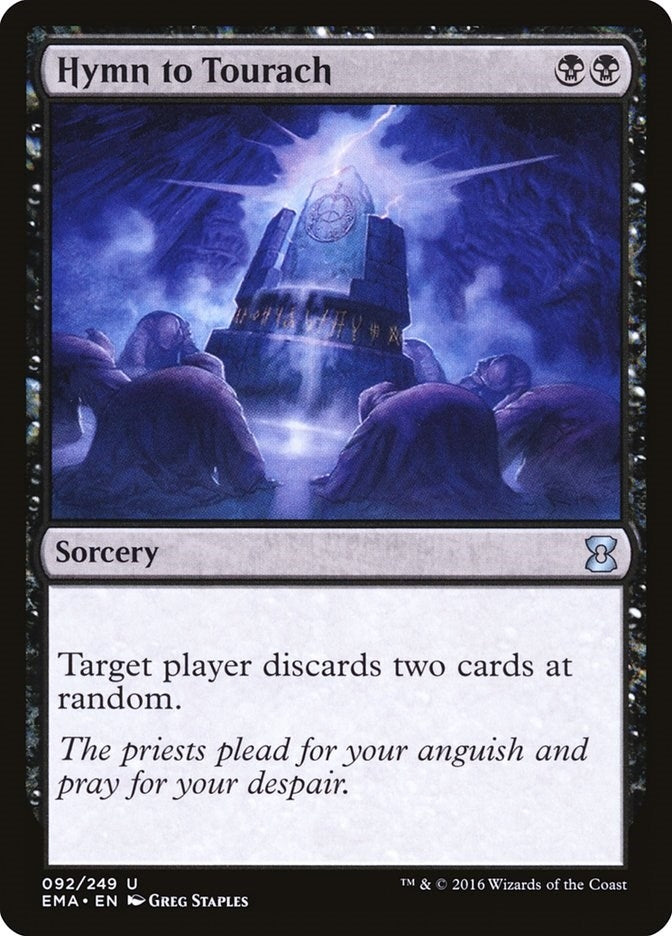 Image for Hymn to Tourach (92) [Eternal Masters] - Magic: The Gathering