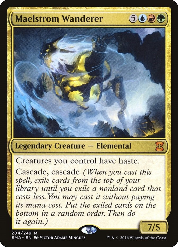 Image for Maelstrom Wanderer (204) [Eternal Masters] - Magic: The Gathering