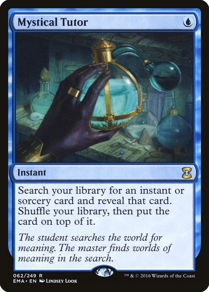 Image for Mystical Tutor (62) [Eternal Masters] - Magic: The Gathering