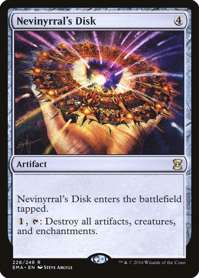 Image for Nevinyrral's Disk (228) [Eternal Masters] - Magic: The Gathering