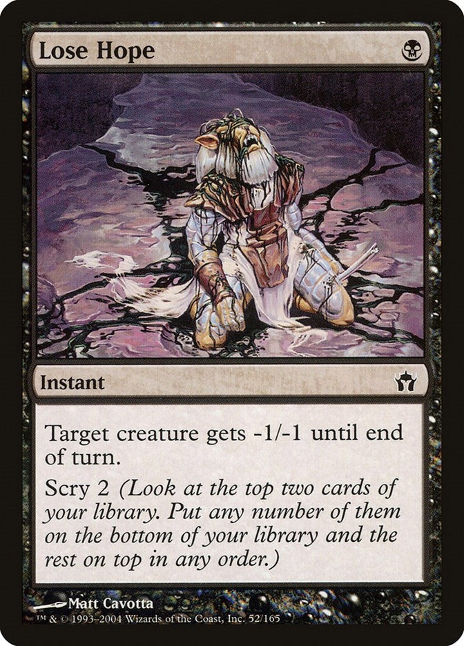 Image for Lose Hope (52) [Fifth Dawn] - Magic: The Gathering