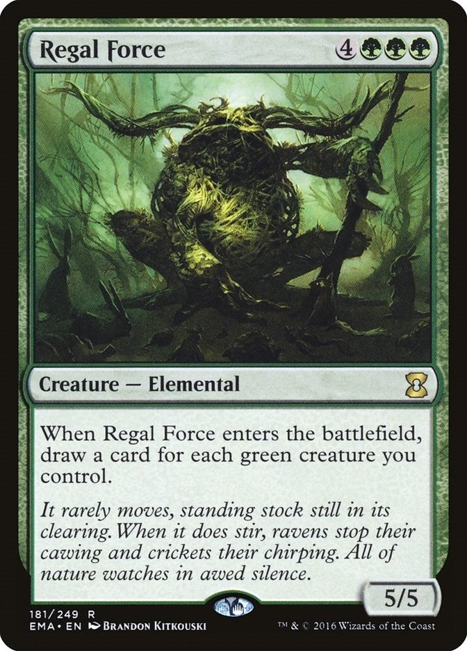 Image for Regal Force (181) [Eternal Masters] - Magic: The Gathering