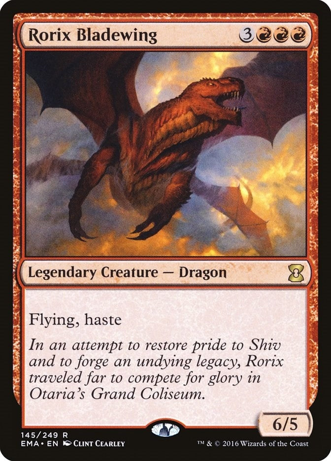 Image for Rorix Bladewing (145) [Eternal Masters] - Magic: The Gathering