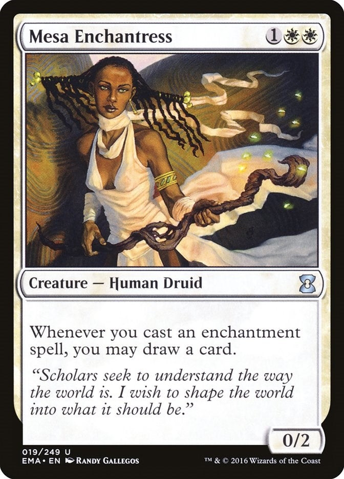 Image for Mesa Enchantress (19) [Eternal Masters] - Magic: The Gathering