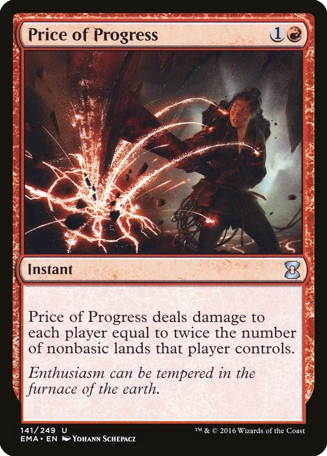 Image for Price of Progress (141) [Eternal Masters] - Magic: The Gathering