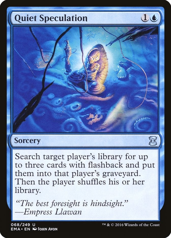 Image for Quiet Speculation (68) [Eternal Masters] - Magic: The Gathering