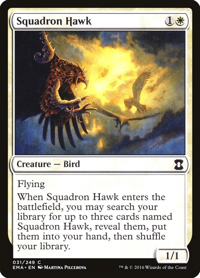 Image for Squadron Hawk (31) [Eternal Masters] - Magic: The Gathering
