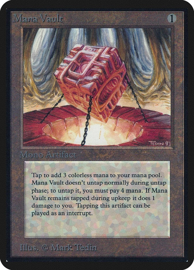 Image for Mana Vault [Alpha Edition] - Magic: The Gathering