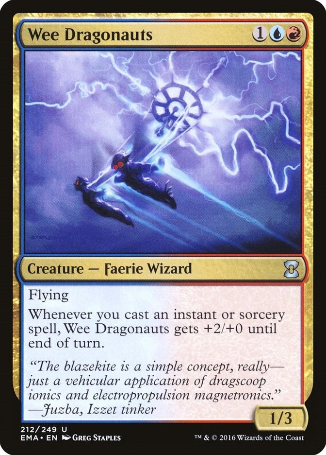 Image for Wee Dragonauts (212) [Eternal Masters] - Magic: The Gathering