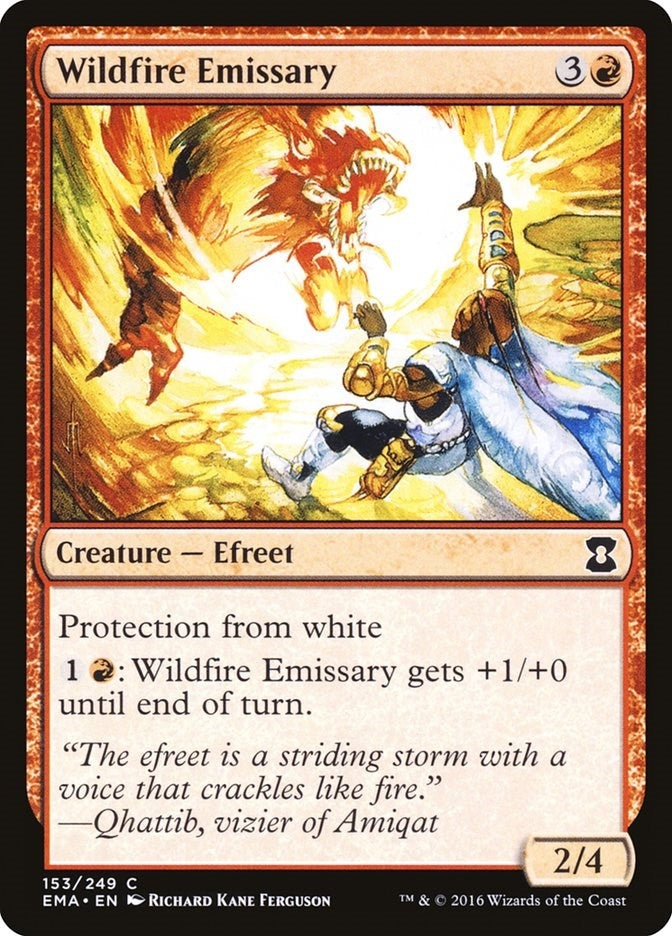 Image for Wildfire Emissary (153) [Eternal Masters] - Magic: The Gathering