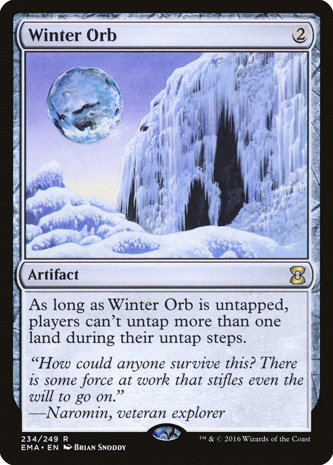 Image for Winter Orb (234) [Eternal Masters] - Magic: The Gathering
