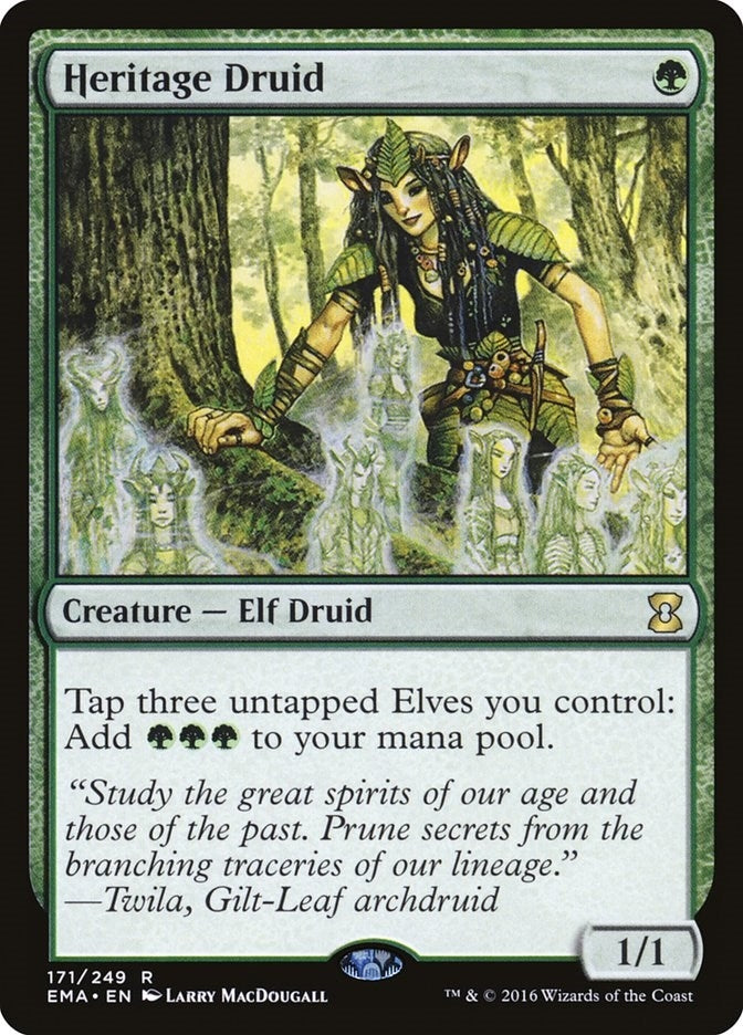 Image for Heritage Druid (171) [Eternal Masters] - Magic: The Gathering