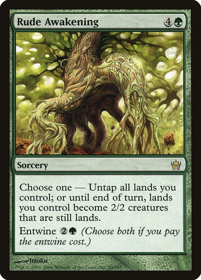 Image for Rude Awakening (92) [Fifth Dawn] - Magic: The Gathering