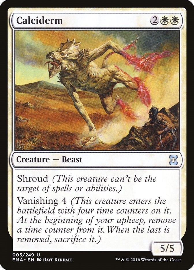 Image for Calciderm (5) [Eternal Masters] - Magic: The Gathering