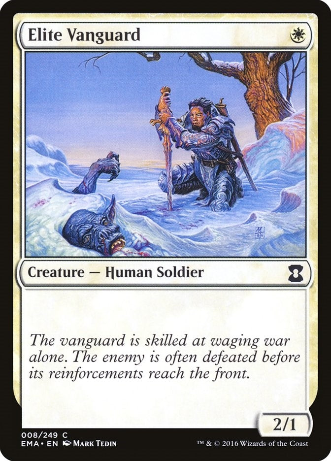 Image for Elite Vanguard (8) [Eternal Masters] - Magic: The Gathering
