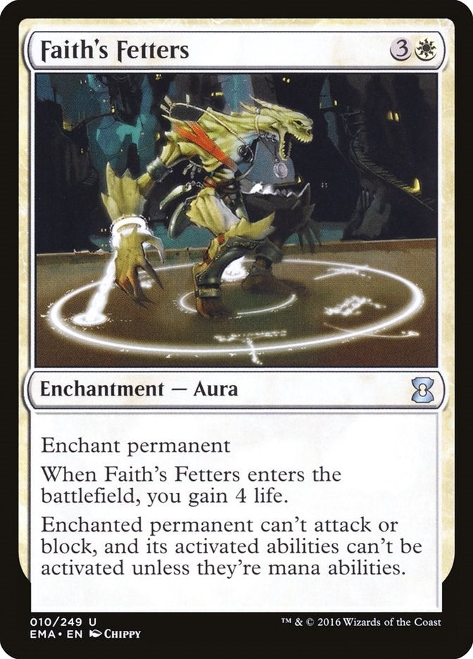 Image for Faith's Fetters (10) [Eternal Masters] - Magic: The Gathering