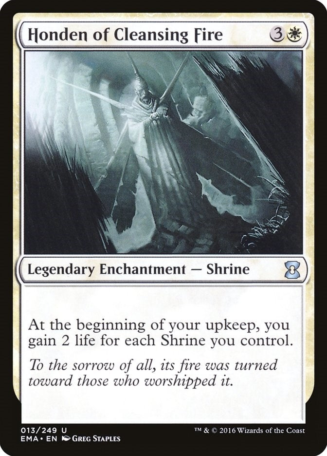 Image for Honden of Cleansing Fire (13) [Eternal Masters] - Magic: The Gathering