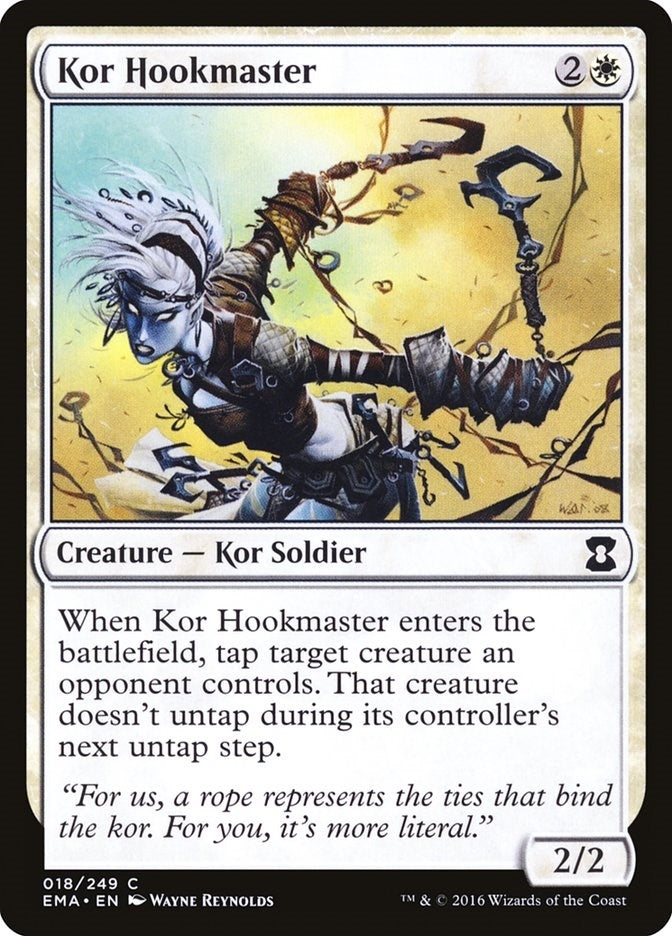 Image for Kor Hookmaster (18) [Eternal Masters] - Magic: The Gathering
