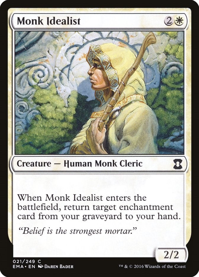 Image for Monk Idealist (21) [Eternal Masters] - Magic: The Gathering