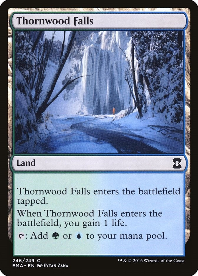 Image for Thornwood Falls (246) [Eternal Masters] - Magic: The Gathering