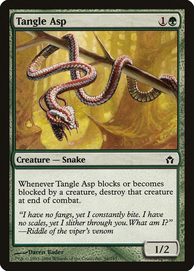 Image for Tangle Asp (94) [Fifth Dawn] - Magic: The Gathering