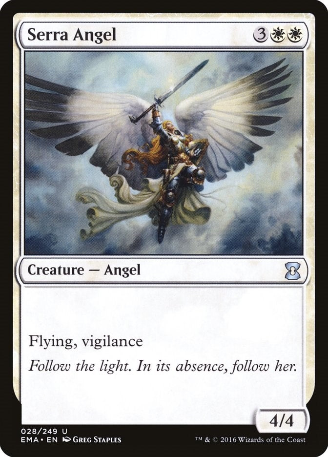 Image for Serra Angel (28) [Eternal Masters] - Magic: The Gathering