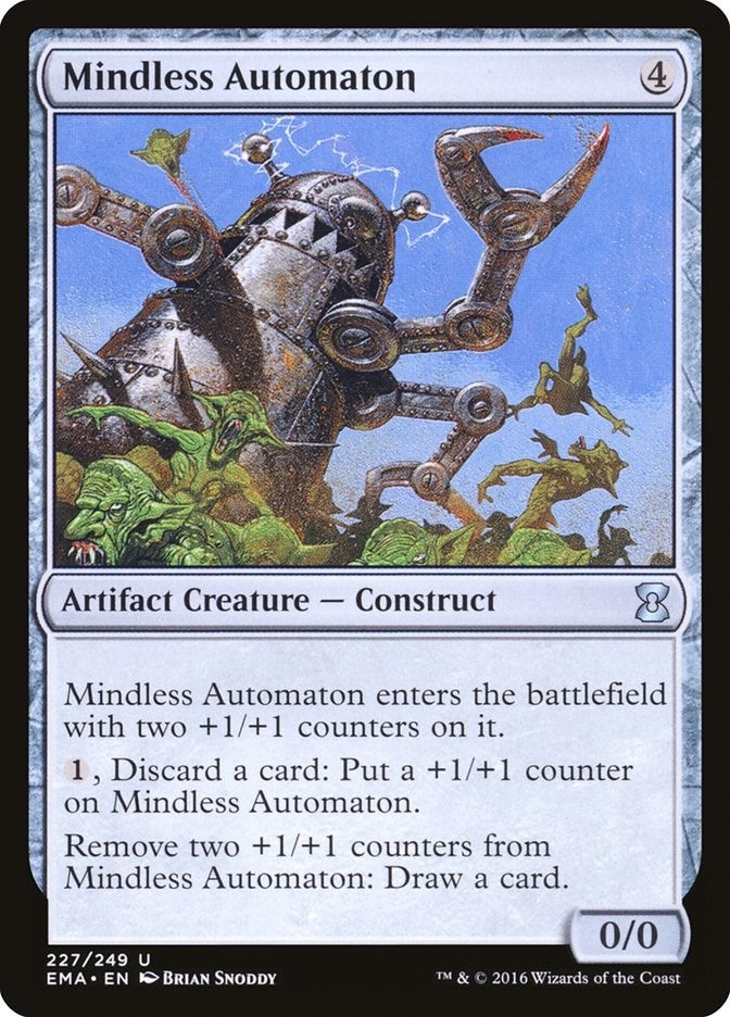 Image for Mindless Automaton (227) [Eternal Masters] - Magic: The Gathering