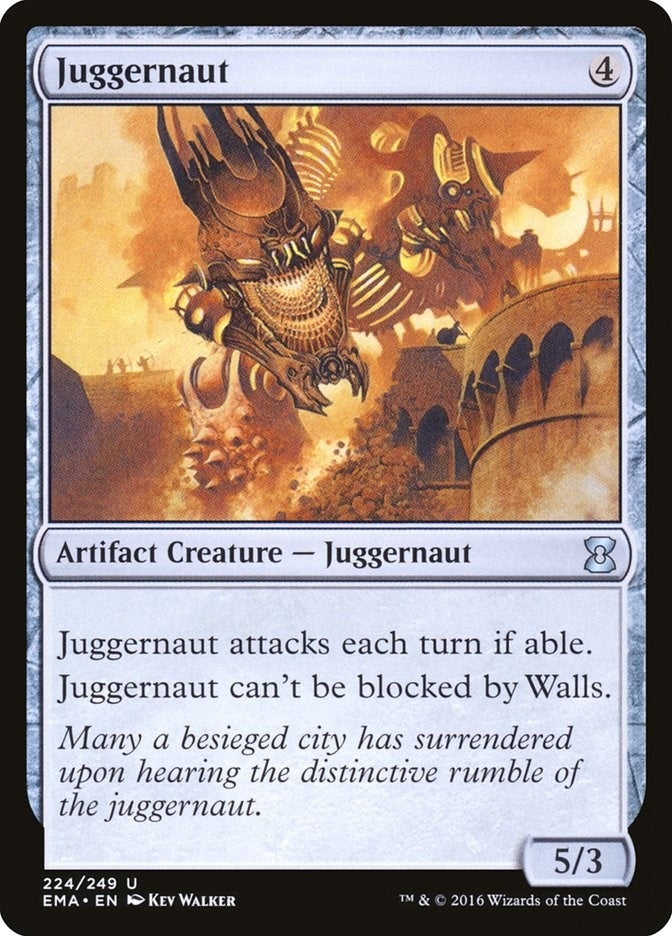 Image for Juggernaut (224) [Eternal Masters] - Magic: The Gathering