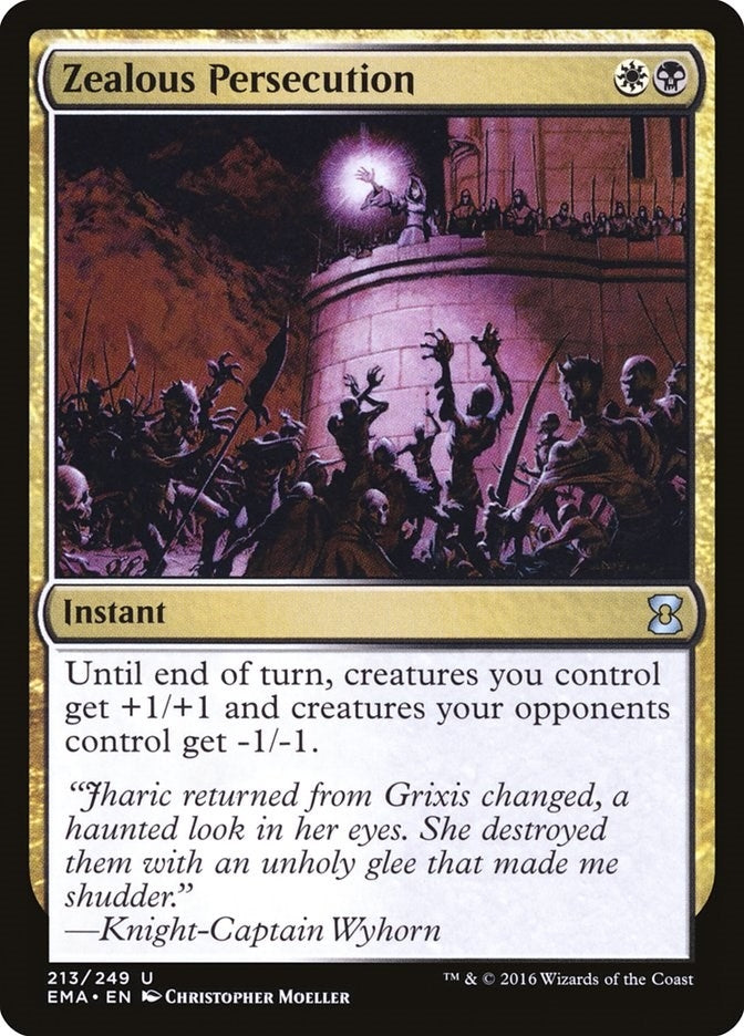 Image for Zealous Persecution (213) [Eternal Masters] - Magic: The Gathering