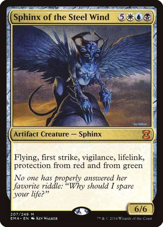 Image for Sphinx of the Steel Wind (207) [Eternal Masters] - Magic: The Gathering