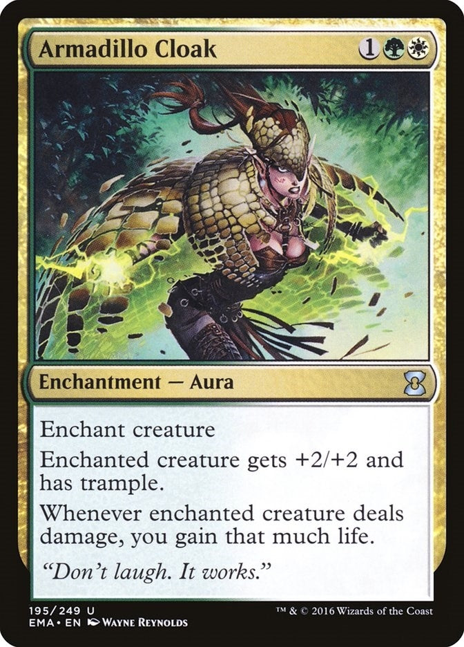 Image for Armadillo Cloak (195) [Eternal Masters] - Magic: The Gathering