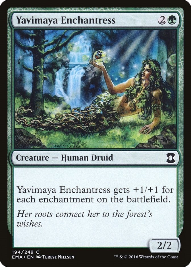 Image for Yavimaya Enchantress (194) [Eternal Masters] - Magic: The Gathering