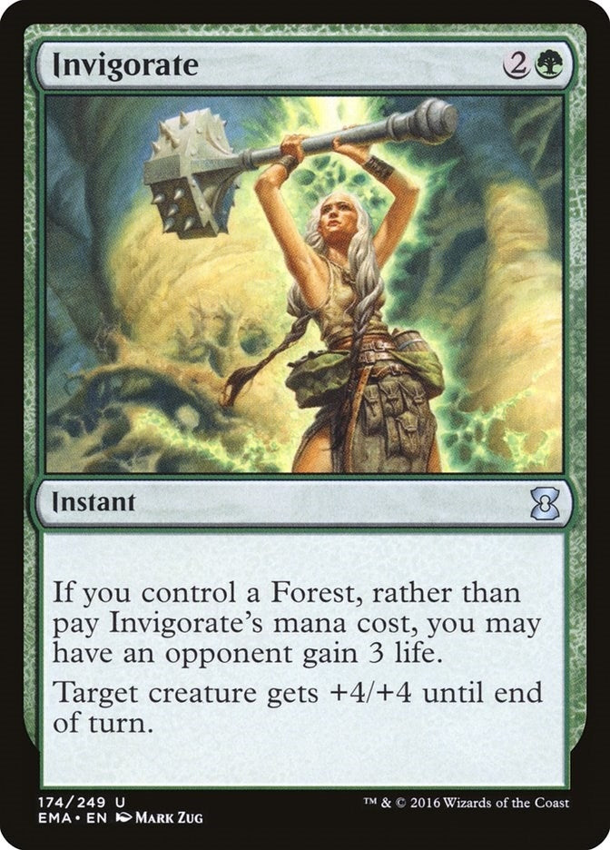 Image for Invigorate (174) [Eternal Masters] - Magic: The Gathering