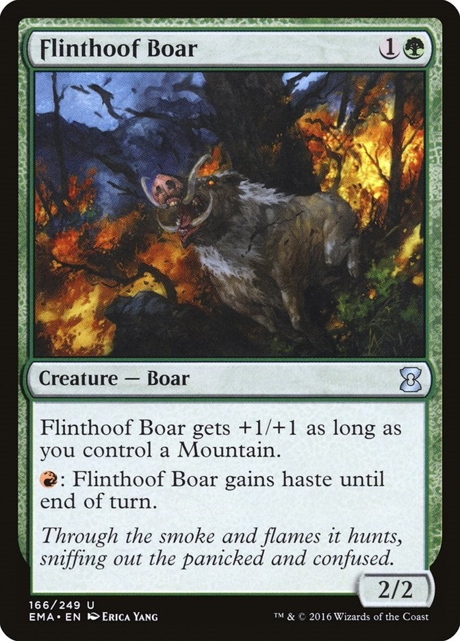 Image for Flinthoof Boar (166) [Eternal Masters] - Magic: The Gathering