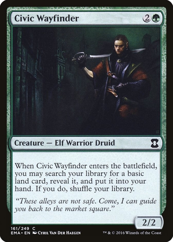 Image for Civic Wayfinder (161) [Eternal Masters] - Magic: The Gathering
