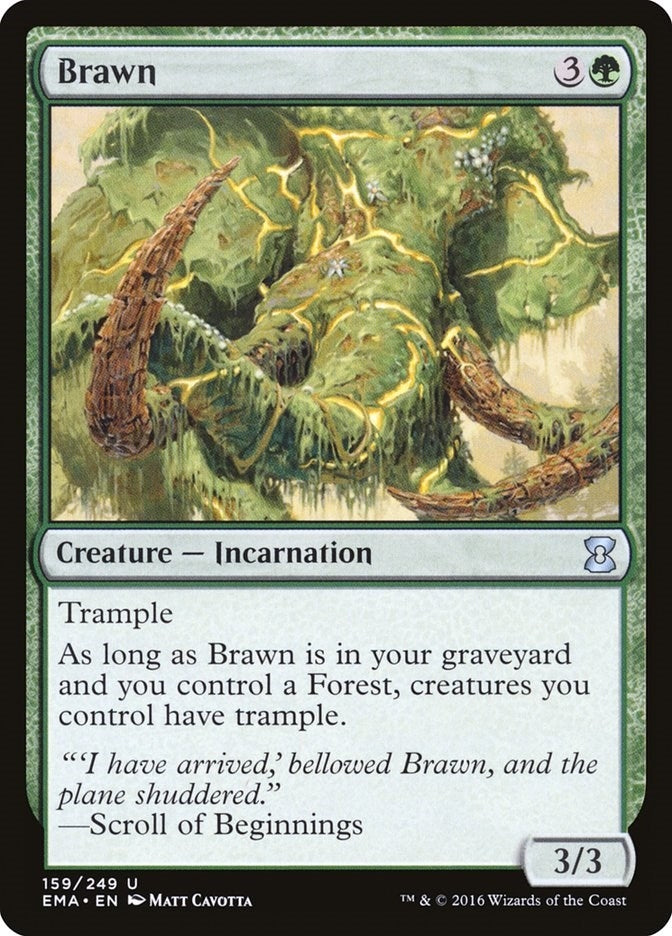 Image for Brawn (159) [Eternal Masters] - Magic: The Gathering