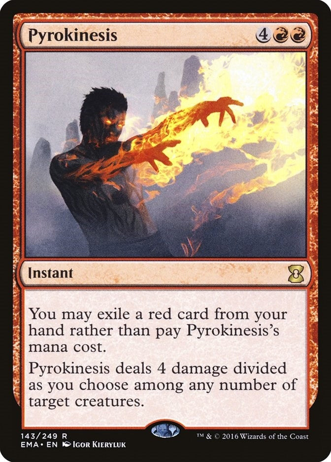 Image for Pyrokinesis (143) [Eternal Masters] - Magic: The Gathering